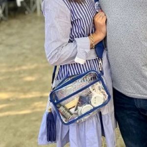 NWT Etsy green stadium bag